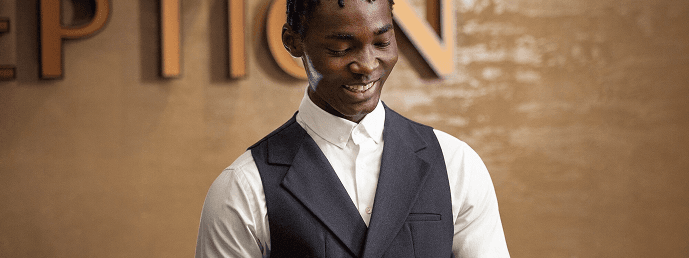 Laptop displaying professional website